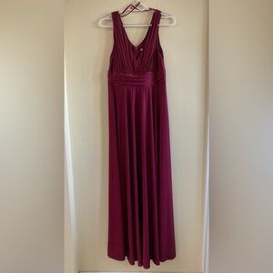 Biba Burgundy Maxi Gown